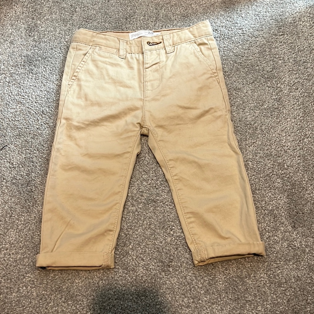 Zara Toddler Fitted Khakis